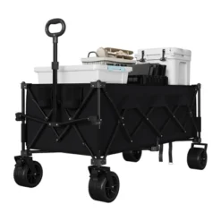Collapsible Utility Wagon Cart With All Terrain Wheels, Heavy Duty Foldable Wagon, 460 Lb Capacity, Portable For Beach Camping 18 Collapsible Utility Wagon Cart With All Terrain Wheels, Heavy Duty Foldable Wagon, 460 Lb Capacity, Portable For Beach Camping -House Beautiful GUEST 4f453dbe 086d 4b13 9b24 237f747dc1dc