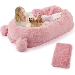 Human Size Dog Bed With Blanket, 2 Side Storage Pockets And Portable Handle, Removable Cover 21 Human Size Dog Bed With Blanket, 2 Side Storage Pockets And Portable Handle, Removable Cover -House Beautiful GUEST 4ffc597c e344 491a 9fd6 1569c87d7476