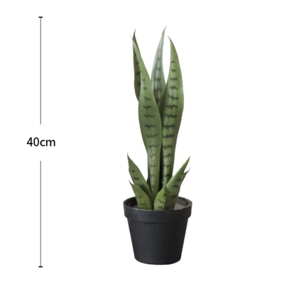 Artificial Snake Plant In Pot, Realistic Faux Sansevieria For Home Office Decor, Durable Low Maintenance Indoor Greenery 3 Artificial Snake Plant In Pot, Realistic Faux Sansevieria For Home Office Decor, Durable Low Maintenance Indoor Greenery