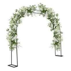 9.8ft X7.2ft Garden Arch Arbor, Garden Trellis For Climbing Plants Metal Pergola Arbor Wedding Arches 16 9.8ft X7.2ft Garden Arch Arbor, Garden Trellis For Climbing Plants Metal Pergola Arbor Wedding Arches -House Beautiful GUEST 5204b057 261a 4b00 8109 4119a606ac31