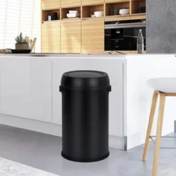 17 Gallon Trash Can, Stainless Steel Kitchen Waste Bin, 65L High-Capacity Hands Free Garbage Can Heavy Duty Brushed 12 17 Gallon Trash Can, Stainless Steel Kitchen Waste Bin, 65L High-Capacity Hands Free Garbage Can Heavy Duty Brushed -House Beautiful GUEST 54ea0ada 7910 402e 9a4a 6cb8c0e189b2