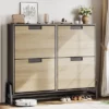 Shoe Cabinet Storage For Entryway, Narrow Shoe Organizers With 4 Flip Drawers, Freestanding With Metal Legs, Large Shoe Rack With Adjustable Shelves 1 Shoe Cabinet Storage For Entryway, Narrow Shoe Organizers With 4 Flip Drawers, Freestanding With Metal Legs, Large Shoe Rack With Adjustable Shelves -House Beautiful GUEST 5bb6958d 452e 4933 b8d8 a7b1f22fa955