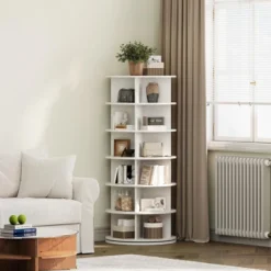 6 Tier Rotating Shoe Rack, 360° Revolving Free Standing Shoe Storage Organizer,Round Spinning Shoe Rack Tower,Vertical Spinning Shoes Display -House Beautiful GUEST 5d615055 690d 4b46 bb4f f48884f3c421