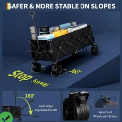 Heavy Duty Foldable Wagon For Beach Extra Large Collapsible Foldable Wagon For Camping 16 Heavy Duty Foldable Wagon For Beach Extra Large Collapsible Foldable Wagon For Camping -House Beautiful GUEST 5fcf3e17 ac9a 4c10 8eec 9ec2cad07cd1