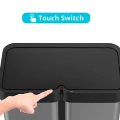 Automatic Motion Sensor Trash Can, 60L/16 Gal Touchless Smart Garbage Bin With Soft-Close Lid, Hands-Free Auto Open/Close 10 Automatic Motion Sensor Trash Can, 60L/16 Gal Touchless Smart Garbage Bin With Soft-Close Lid, Hands-Free Auto Open/Close -House Beautiful GUEST 628eb9d5 6f5a 499e b008 f151622136e3