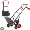 Stair Climbing Hand Truck 330 Lbs Heavy-Duty Stair Climber Dolly W/ Telescoping Handle Portable Folding Stair Climber Trolley Cart -House Beautiful GUEST 644ed2e0 480c 4091 999f cf174c15c812