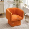 Modern Velvet Swivel Barrel Accent Chair – 360° Rotating Lounge Chair With Ergonomic Design For Living Room, Bedroom & Reading Nook, Orange 1 Modern Velvet Swivel Barrel Accent Chair – 360° Rotating Lounge Chair With Ergonomic Design For Living Room, Bedroom & Reading Nook, Orange -House Beautiful GUEST 66830515 3fc8 428a ab22 f5b891a2fec5