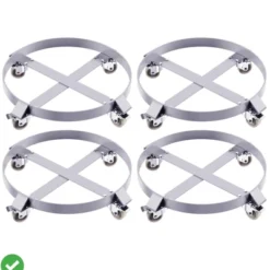 55 Gallon Drum Dolly 1,000 Pound Capacity Barrel Dolly W/Steel Frame 4 Swivel Casters Wheel 2 Pack/4 Pack -House Beautiful GUEST 70e74e10 7c35 4769 b7df c008b7652f1e