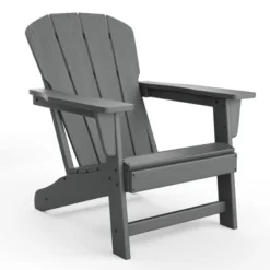 Outdoor Adirondack Chairs, HDPE Patio Chairs For All Weather, Heavy Duty Fire Pit Seating With Wide Armrests And Slatted Back 23 Outdoor Adirondack Chairs, HDPE Patio Chairs For All Weather, Heavy Duty Fire Pit Seating With Wide Armrests And Slatted Back -House Beautiful GUEST 714fd331 f45f 4300 b54f 04215c4cf731
