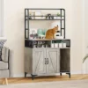 Multi-Functional Cat Litter Box Enclosure Cabinet With Cat Bed & 4-Tier Storage-Hidden Litter Furniture With Easy-Access Door 1 Multi-Functional Cat Litter Box Enclosure Cabinet With Cat Bed & 4-Tier Storage-Hidden Litter Furniture With Easy-Access Door -House Beautiful GUEST 71f544b0 bd65 4f5c 9475 a82a51dfc13b