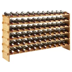 Stackable Wine Rack, Solid Wood Storage, Freestanding Floor & Countertop 20 Stackable Wine Rack, Solid Wood Storage, Freestanding Floor & Countertop -House Beautiful GUEST 742fbefb f107 41ef a0e6 ba00f2c71f52