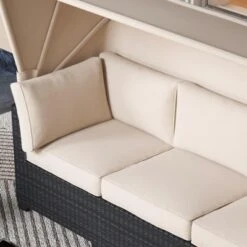 Patio Furniture Set, 6pcs Outdoor Rattan Wicker Furniture With Canopy, Outdoor Sectional Sofa And Table With Storage, Patio Conversation Sets 17 Patio Furniture Set, 6pcs Outdoor Rattan Wicker Furniture With Canopy, Outdoor Sectional Sofa And Table With Storage, Patio Conversation Sets -House Beautiful GUEST 75870147 bc18 499c 9363 0ceded610789