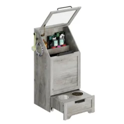 Dog Feeding Station With Storage, Pet Feeding Station With 2 Removable Dog Bowl, Pet Food Storage Organizer 19 Dog Feeding Station With Storage, Pet Feeding Station With 2 Removable Dog Bowl, Pet Food Storage Organizer -House Beautiful GUEST 7598da89 bb7b 4800 b468 479b0500654e