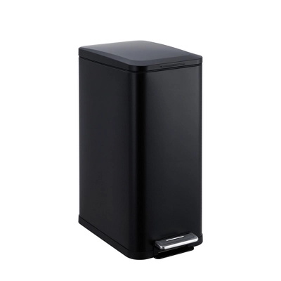 13 Gallon/50 L Kitchen Trash Can, Fingerprint-Proof Stainless Steel Garbage Bin 3 13 Gallon/50 L Kitchen Trash Can, Fingerprint-Proof Stainless Steel Garbage Bin