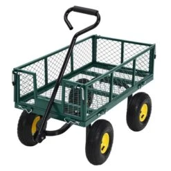 900 Lbs Steel Garden Cart, Heavy Duty Metal Garden Wagon With 10" Wheels, All-Terrain Wagon With 180° Rotating Handle & Removable Sides 25 900 Lbs Steel Garden Cart, Heavy Duty Metal Garden Wagon With 10" Wheels, All-Terrain Wagon With 180° Rotating Handle & Removable Sides -House Beautiful GUEST 793b2027 e309 41a0 928a 17b3df763c81 1