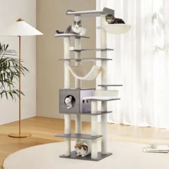 Cat Tree With Toy, Cat Tower Condo For Indoor Cats Features Scratching Post 18 Cat Tree With Toy, Cat Tower Condo For Indoor Cats Features Scratching Post -House Beautiful GUEST 798380b2 a039 4b4b b293 4ad281498ae2