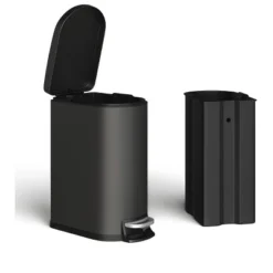 13.2 Gal & 2.6 Gal Stainless Steel Trash Can Combo Set – Rustproof Step-On Kitchen And Bathroom Garbage Bins, Silver 18 13.2 Gal & 2.6 Gal Stainless Steel Trash Can Combo Set – Rustproof Step-On Kitchen And Bathroom Garbage Bins, Silver -House Beautiful GUEST 79defd78 c69f 4a9e b75c 6c407e5517a2