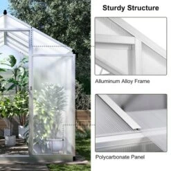 Walk-in Greenhouse Doors And Roof Windows Vent, Large Sun House For Garden Backyard Plant Garden Hot House 15 Walk-in Greenhouse Doors And Roof Windows Vent, Large Sun House For Garden Backyard Plant Garden Hot House -House Beautiful GUEST 84d8d56e 57f4 46a7 8ea7 1b9b5235347b
