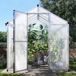 Walk-in Greenhouse Doors And Roof Windows Vent, Large Sun House For Garden Backyard Plant Garden Hot House 13 Walk-in Greenhouse Doors And Roof Windows Vent, Large Sun House For Garden Backyard Plant Garden Hot House -House Beautiful GUEST 850905ab ebaf 4614 bfe8 e099396e530a