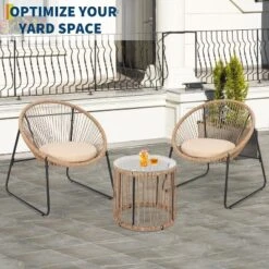 Jojoka 3 Pcs Outdoor Rattan Furniture Set With Seat Cushions, Wicker Patio Modern Lounge Bistro Set With 2 Chairs & Glass Coffee Table For Backyard 17 Jojoka 3 Pcs Outdoor Rattan Furniture Set With Seat Cushions, Wicker Patio Modern Lounge Bistro Set With 2 Chairs & Glass Coffee Table For Backyard -House Beautiful GUEST 881dcfcc 029c 494b 9628 190d786bd9d3