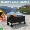 Heavy Duty Foldable Wagon For Beach Extra Large Collapsible Foldable Wagon For Camping -House Beautiful GUEST 8afc9769 846a 4fd5 b38c dd97a6b82337
