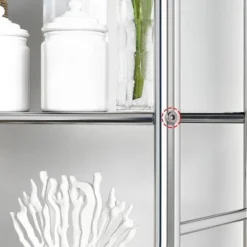 Over The Toilet Storage Shelf, Freestanding Bathroom Organizers And Storage Over Toilet With Paper Holder Towel Hooks -House Beautiful GUEST 8c7a3ba7 9534 49a5 bcf8 d2986ccd1e73