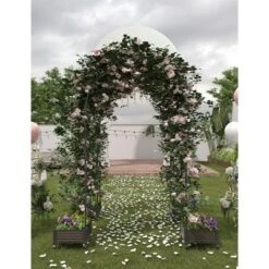 Garden Arch Trellis For Outdoor Climbing Plants, Climbing Plant Trellis Arch,Metal Wedding Arbor For Plants 14 Garden Arch Trellis For Outdoor Climbing Plants, Climbing Plant Trellis Arch,Metal Wedding Arbor For Plants -House Beautiful GUEST 93300edf 230a 4b63 931b 5fe69a50d5b4