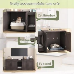 55 Inch Cat Litter Box Enclosure For 2 Cats, Large Hiddden Litter Box Enclosure Furniture 3-in-1 Wooden Cat Washroom Furniture With Barn Door White 13 55 Inch Cat Litter Box Enclosure For 2 Cats, Large Hiddden Litter Box Enclosure Furniture 3-in-1 Wooden Cat Washroom Furniture With Barn Door White -House Beautiful GUEST 94990ea0 f960 4c00 a57d d7a02979e882