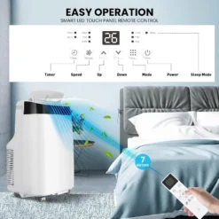 10,000 BTU Portable Air Conditioners, Built-in Dehumidifier, Fan, Drainage-free Cooling Up To 450 Sq.ft -House Beautiful GUEST 982b3262 ca40 4fc0 85ad 7e1e043aefe0