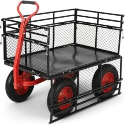 Heavy Duty Metal Garden Cart – 880 Lbs Capacity Utility Wagon With Removable Sides & 10" All-Terrain Wheels, Yard Wagon 17 Heavy Duty Metal Garden Cart – 880 Lbs Capacity Utility Wagon With Removable Sides & 10" All-Terrain Wheels, Yard Wagon -House Beautiful GUEST 98827d3f ed22 42b7 abb4 1685703bab38