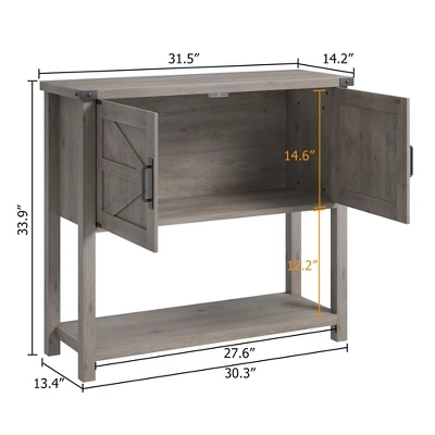 Farmhouse Entryway Table With 2-Door, Wood Console Table With Storage, Coffee Bar Cabinet, Sofa Tables Buffet Sideboard For Kitchen 3 Farmhouse Entryway Table With 2-Door, Wood Console Table With Storage, Coffee Bar Cabinet, Sofa Tables Buffet Sideboard For Kitchen