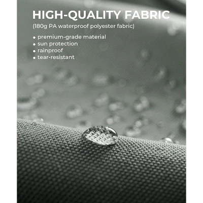 12x20ft Extra Large Aluminum Pergola With Adjustable Sun Shade Canopy, 4-Side Anchoring, Gray Frame & Curtains 5 12x20ft Extra Large Aluminum Pergola With Adjustable Sun Shade Canopy, 4-Side Anchoring, Gray Frame & Curtains - Image 3