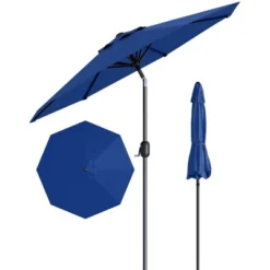 Outdoor Patio Umbrella Outdoor Table Umbrella, Market Umbrella Sturdy Ribs UV Protection Waterproof -House Beautiful GUEST 9ea784a0 b185 4d08 8c94 83d27281f1f0