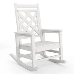 Oversized Rocking Chair Outdoor,HDPE Adirondack Rocking Chair With Wood Texture - 380Lbs & Weather Resistant For Deck, Patio 21 Oversized Rocking Chair Outdoor,HDPE Adirondack Rocking Chair With Wood Texture - 380Lbs & Weather Resistant For Deck, Patio -House Beautiful GUEST a08dd852 f173 42dc 941b f81068833d97