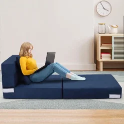 Folding Sofa Mattress, Convertible Sofa Bed With Pillow, Foldable Memory Foam Sleeper Chair For Living Room, Linen Fabric Futon Floor Couch Guest Bed 15 Folding Sofa Mattress, Convertible Sofa Bed With Pillow, Foldable Memory Foam Sleeper Chair For Living Room, Linen Fabric Futon Floor Couch Guest Bed -House Beautiful GUEST a09e35df 6c33 4c84 982b 6686fde9c076