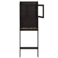 Bathroom Cabinet Over Toilet With 1 Door And Adjustable Shelves, Space Saver Organization Over The Toilet Storage Cabinet -House Beautiful GUEST a0c51272 b3b8 42e4 9ee3 9d7a3306fb4a