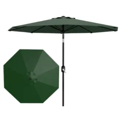 9Ft UV Resistant Patio Umbrella, 8 Sturdy Ribs Outdoor Table Umbrella With Easy Push Button Tilt, Market Umbrella For Pool, Yard & Garden 22 9Ft UV Resistant Patio Umbrella, 8 Sturdy Ribs Outdoor Table Umbrella With Easy Push Button Tilt, Market Umbrella For Pool, Yard & Garden -House Beautiful GUEST a13ee43e 36ec 4923 be3f 476f8aa96523