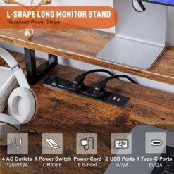 L Shaped Office Desk - 76" Reversible L Shaped Computer Desk Office Desk With Power Outlet And File Drawer Gaming Desk With Monitor Shelf Desk 17 L Shaped Office Desk - 76" Reversible L Shaped Computer Desk Office Desk With Power Outlet And File Drawer Gaming Desk With Monitor Shelf Desk -House Beautiful GUEST a15c9cf5 d265 45f5 9a5d 0f134f725241