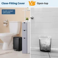 12 Liter 3.2 Gallon Stainless Steel Trash Can, Soft Close Lid, Child Proof Step On Pedal, Black For Kitchen & Home -House Beautiful GUEST a24b3727 241c 431c 83dc 6857622a9115