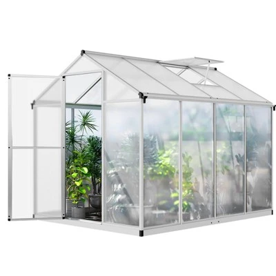 Walk-in Greenhouse Doors And Roof Windows Vent, Large Sun House For Garden Backyard Plant Garden Hot House 11 Walk-in Greenhouse Doors And Roof Windows Vent, Large Sun House For Garden Backyard Plant Garden Hot House - Image 9