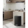 13 Gal (50L) And 2.6 Gal (10L) Stainless Steel Trash Can Combo Set, Rustproof Garbage Can With Lid For Kitchen And Bathroom, Step-on Trash Bin -House Beautiful GUEST a53f7f45 339b 44b5 88d3 e34ce72eb728