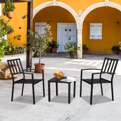 Classic Adirondack Square Side Table - Durable HDPE Composite Outdoor End Table Easy Maintenance & Weather Resistant 10 Classic Adirondack Square Side Table - Durable HDPE Composite Outdoor End Table Easy Maintenance & Weather Resistant - Image 8