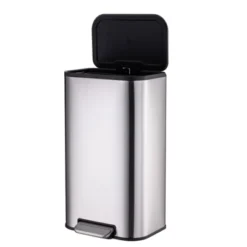 Small Trash Can With Lid, 3.2 Gallon Stainless Steel Garbage Can, Rectangular Step On Waste Bin With Foot Pedal & Inner Bucket 20 Small Trash Can With Lid, 3.2 Gallon Stainless Steel Garbage Can, Rectangular Step On Waste Bin With Foot Pedal & Inner Bucket -House Beautiful GUEST aa14b840 7765 4c73 980f cd84fa9cf56d