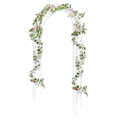 Metal Garden Arch, Outdoor Garden Arch Arbor Trellis For Climbing Plants, Wedding Arches For Ceremony 13 Metal Garden Arch, Outdoor Garden Arch Arbor Trellis For Climbing Plants, Wedding Arches For Ceremony -House Beautiful GUEST aa700ffe 0b64 41a2 bda4 e42b129e1d02