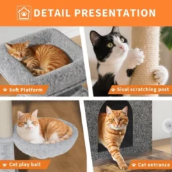 Cat Tree With Litter Box Enclosure, Hidden Cat Washroom Furniture,All-in-One Indoor Kitten House 13 Cat Tree With Litter Box Enclosure, Hidden Cat Washroom Furniture,All-in-One Indoor Kitten House -House Beautiful GUEST ab9d9a5e 9f7b 4e62 b8f7 70b25d211d8e 1