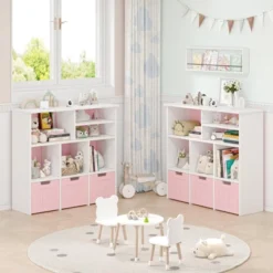 Kids Bookcase Toy Storage Organizer Toy Chest With 3 Movable Drawers & Hidden Wheels Toy Storage Cabinet 13 Kids Bookcase Toy Storage Organizer Toy Chest With 3 Movable Drawers & Hidden Wheels Toy Storage Cabinet -House Beautiful GUEST b1301778 425a 4195 b498 7eb93c61dd82