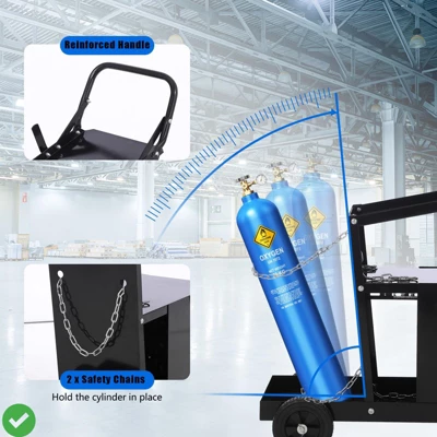 Welding Cart Convenient Welding Cart For TIG MIG Welder & Plasma Cutter W/Wheels+ 4 Drawers 7 Welding Cart Convenient Welding Cart For TIG MIG Welder & Plasma Cutter W/Wheels+ 4 Drawers - Image 5