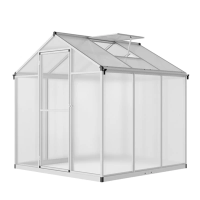 Walk-in Greenhouse Doors And Roof Windows Vent, Large Sun House For Garden Backyard Plant Garden Hot House 10 Walk-in Greenhouse Doors And Roof Windows Vent, Large Sun House For Garden Backyard Plant Garden Hot House - Image 8