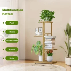 Metal Plant Shelf, Flower Shelf With 4 Levels, Flower Stand, Garden, Plant Stairs, Multi-Levels, For Indoor Balcony, Living Room, Outdoor 12 Metal Plant Shelf, Flower Shelf With 4 Levels, Flower Stand, Garden, Plant Stairs, Multi-Levels, For Indoor Balcony, Living Room, Outdoor -House Beautiful GUEST b545e994 7708 4ff6 a28a e9b14d4f377b