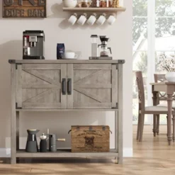 Farmhouse Entryway Table With 2-Door, Wood Console Table With Storage, Coffee Bar Cabinet, Sofa Tables Buffet Sideboard For Kitchen 15 Farmhouse Entryway Table With 2-Door, Wood Console Table With Storage, Coffee Bar Cabinet, Sofa Tables Buffet Sideboard For Kitchen -House Beautiful GUEST b553f09c 57fc 4561 8f57 745ec1609a15